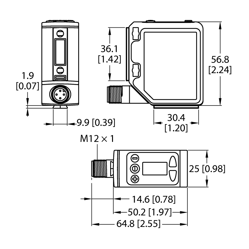 Датчик фотоэлектрический Turck Q5XKLAF10000-Q8 