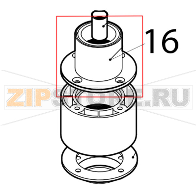 Washing infer. pipe fitting Silanos N700 PS Washing infer. pipe fitting Silanos N700 PSЗапчасть на деталировке под номером: 16