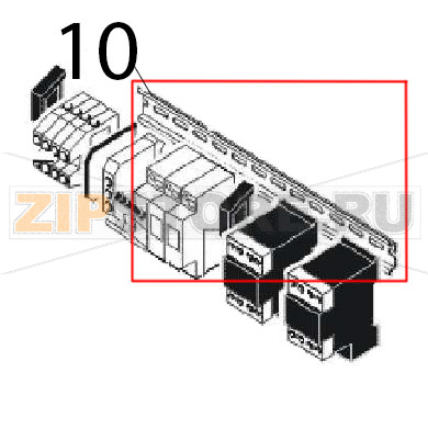 Omega bracket Angelo Po FM1011E1 Omega bracket Angelo Po FM1011E1Запчасть на деталировке под номером: 10