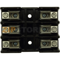 Клеммная колодка, 60 A, AC 480 В, 70x35x108 мм, 3P, UL, CSA Eaton BUSS FUSE BLOCK