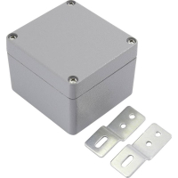 Корпус универсальный 80x75x60 мм, пластиковый, светло-серый, 1 шт TRU Components TC-6649548