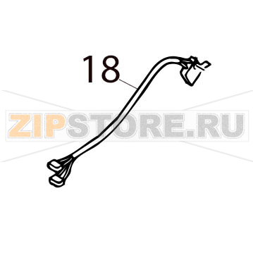 Cutter micro switch ass&#039;y Toshiba TEC B-SX4T-GS10/20-CN Cutter micro switch ass'y Toshiba TEC B-SX4T-GS10/20-CNЗапчасть на деталировке под номером: 18