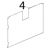 Schiena inox Unox XVC 515G