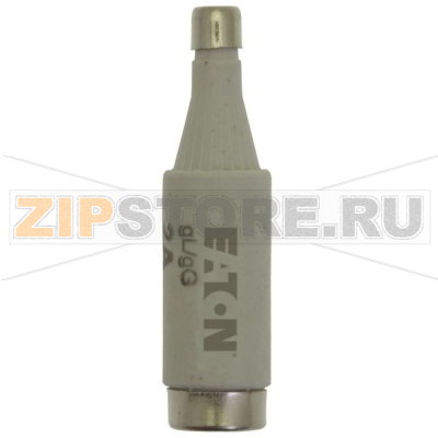 Предохранитель, 6 A, AC 500 В, 50 кА, D2, gR, IEC сверхбыстрый Eaton FUSE-D2 6A F GR 500VAC E27 