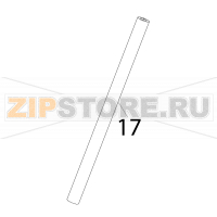 Black rubber pipe 17*10 Fagor FI-80