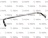 DOOR HANDLE; 3/4 X 17-1/2 BC