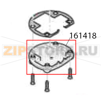 Coperchio mulin. elicoid. F.0 Comenda PF45 Coperchio mulin. elicoid. F.0 Comenda PF45Запчасть на деталировке под номером: 161418