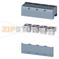 wire connector for 2 cables; with control wire tap 4 pcs. accessory for: 3VA55/3VA65/3VA66 Siemens 3VA9674-0JC24