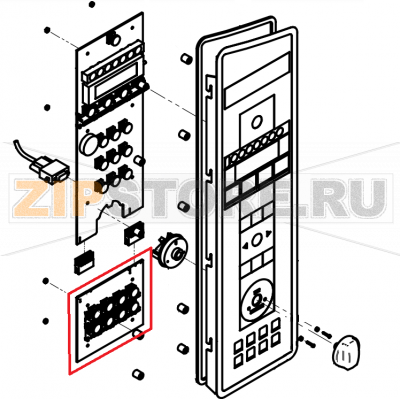 Controller, 5010 Press and Go-Modul P3 CONVOTHERM OES 10.10    Controller, 5010 Press and Go-Modul P3 CONVOTHERM OES 10.10Запчасть на сборочном чертеже под номером: 407Название запчасти на английском&nbsp;языке: Controller, 5010 Press and Go-Modul P3 CONVOTHERM OES 10.10