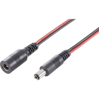 Гнездо низковольтное 2.5 мм, 5.5 мм, 3 м, 100 шт TRU Components TC-2516005