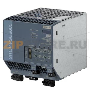 SITOP, блок питания PSU8600 1AC 20A/4x5A PN, стабилизированный блок питания, вход: ~100-240 В, выход: =24 В/20 A/4x 5 A, с подключением к PN/IE, встроенный Web-сервер, встроенный OPC UA-сервер Siemens 6EP3336-8MB00-2CY0 