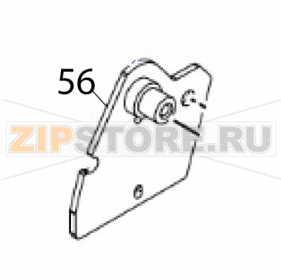 Ribbon u frame set Sato CT408LX TT Ribbon u frame set Sato CT408LX TTЗапчасть на деталировке под номером: 56Название запчасти на английском языке: Ribbon u frame set Sato CT408LX TT.