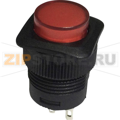 Кнопка 250 В/AC, 1.5 А, 1 x выкл/вкл, с фиксацией, 1 шт TRU Components TC-R13-508B-05RT 