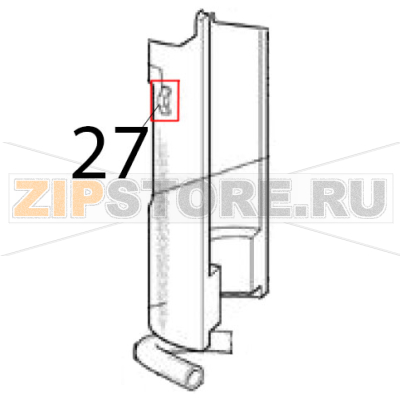 Dado Scotsman MF 46 WS Dado Scotsman MF 46 WSЗапчасть на деталировке под номером: 27