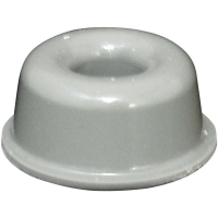 Ножка приборная 22.3х10.1 мм, клейкая, серая, 1 шт Toolcraft PD2210G