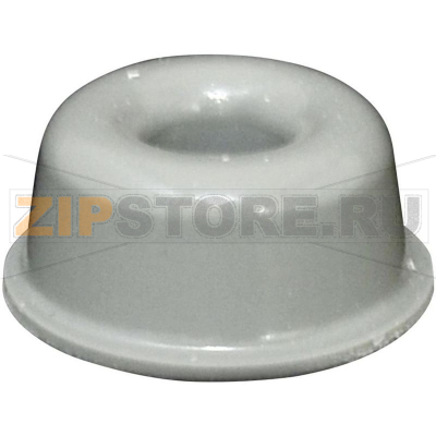 Ножка приборная 22.3х10.1 мм, клейкая, серая, 1 шт Toolcraft PD2210G 
