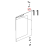 Guarn. porta fredda a band. PTFE, CAR/CARB, Sp=1 mm Unox XL 404