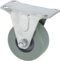CASTER, 2 RIGID