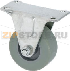 CASTER, 2 RIGID 