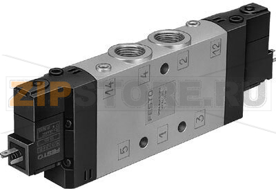 Распределитель с электроуправлением Festo CPE24-M1H-5/3E-3/8 