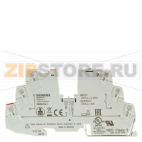 Автоматический выключатель Equipment elektronisch, 4A, DC 24V 1 auxilliary switch Siemens 5SK9104-1