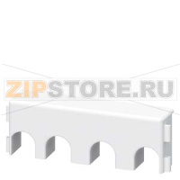 Защитная крышка клемм для 3RU21 на стороне нагрузки, типоразмер S00, главная цепь: подключение кабелей с кольцевыми кабельными наконечниками Siemens 3RU2916-3BJ20