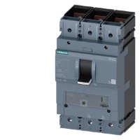 circuit breaker 3VA2 IEC frame 630 breaking capacity class  E Icu=200 kA @ 415 V 3-pole motor starter protection ETU310M, I, In=400A short circuit protection Ii=3...13 x In busbar connection Siemens 3VA2440-0MS32-0AA0