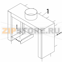Complete steam extractor cover Fagor FI-2700I