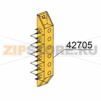 6 poles terminal board DIHR HT 11 6 poles terminal board DIHR HT 11Запчасть на деталировке под номером: 42705Название запчасти на английском языке: 6 poles terminal board DIHR HT 11