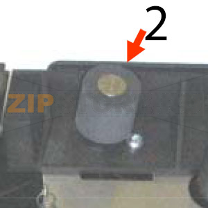 Magnetic encoder roller Zebra P310i Magnetic encoder roller Zebra P310iЗапчасть на деталировке под номером: 2