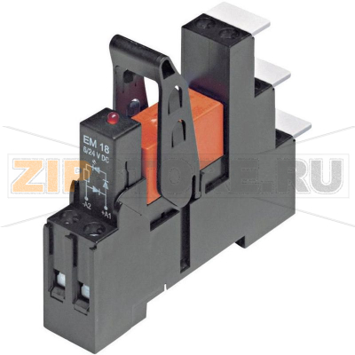 Модуль интерфейсный 230 В/AC, 8 А, 1 шт TE Connectivity RT4S4T30 