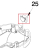 Clip, Plug KitchenAid 5KSM7580XEFP