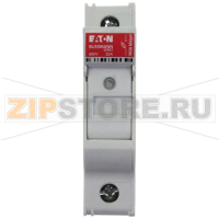 Держатель предохранителя, 32 A, AC 690 В, 10x38 мм, 1P, UL, IEC Eaton 1P 10X38MFH30A 600VMidget -indicator/Neu