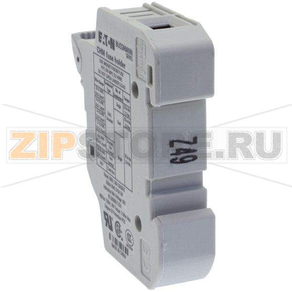 Держатель предохранителя, 32 A, AC 690 В, 10x38 мм, 1P, UL, IEC Eaton 1P 10X38MFH30A 600VMidget -indicator/Neu 