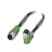 Кабель для датчика / исполнительного элемента Phoenix Contact SAC-4P-M12MS/ 6,0-PUR/M12FR