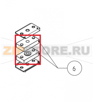 Gommino antivibrazione Imesa LM 14                        Gommino antivibrazione Imesa LM 14Запчасть на сборочном чертеже под номером: 6Название запчасти на итальянском языке: Gommino antivibrazione Imesa LM 14