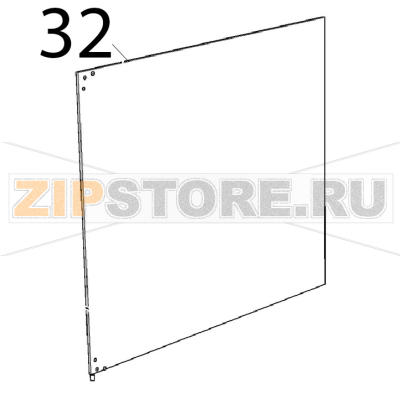 Vetro interno 743x620x6 BETFL Unox XBC 615EG Vetro interno 743x620x6 BETFL Unox XBC 615EGЗапчасть на деталировке под номером: 32