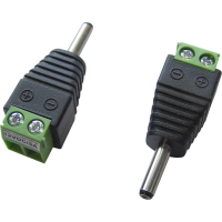 Штекер низковольтный 1.3 мм, 3.5 мм, 1 шт TRU Components 548166