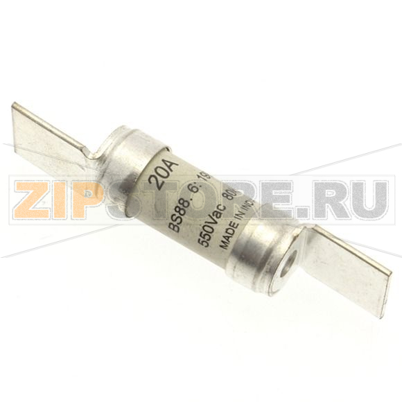 Предохранитель, 25 A, AC 550 В, 80 кА, BS88/F2, 14x68 мм, gL/gG, BS Eaton 25AMP 550V AC INDUSTRIA 
