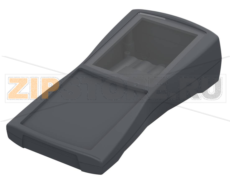 Корпус ручной с отсеком для 4 батареек типа АА, 184.3x93x35.4 мм, IP 65 Bopla BS 704 DIS-7024 