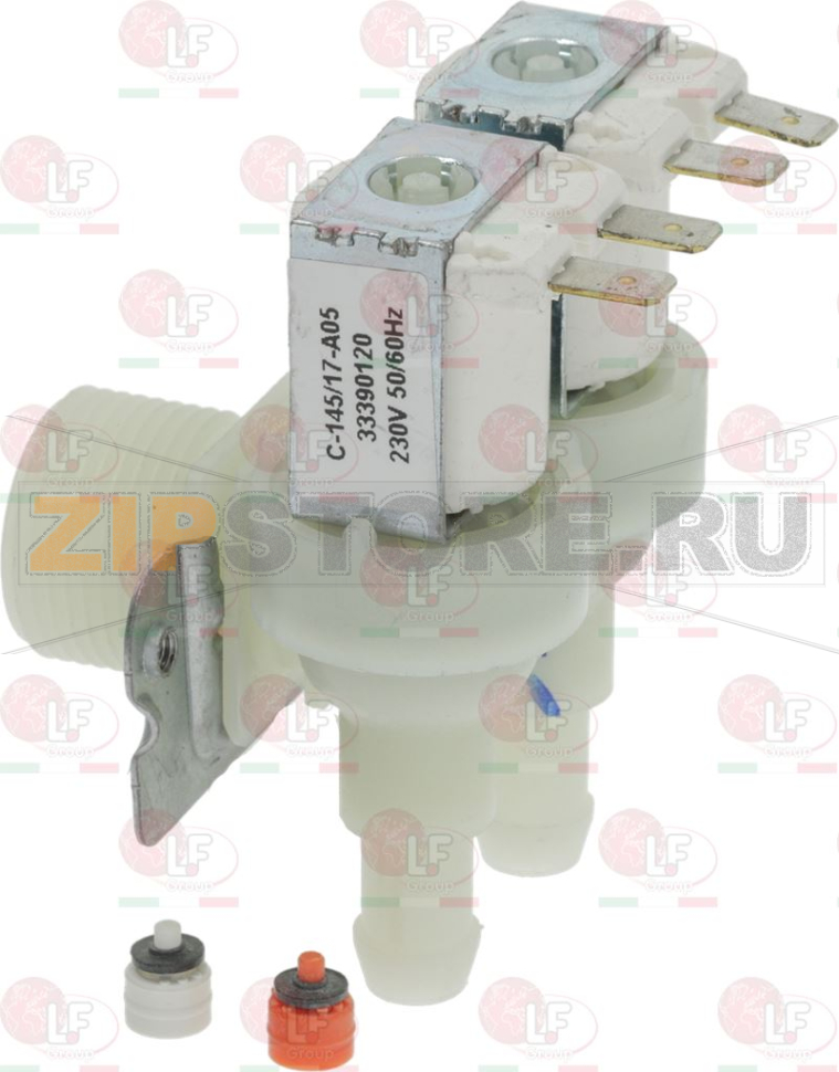 ЭЛЕКТРОМАГНИТНЫЙ КЛАПАН ELBI TYPE 339 2-Х ХОДОВОЙ 90° 