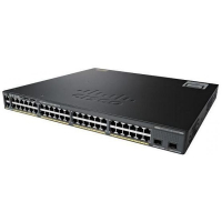 Коммутатор 48xGE (PoE), 2xSFP+, LAN Base Cisco WS-C2960X-48FPD-L