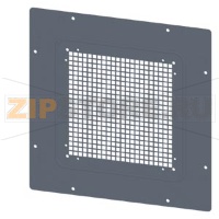 SIVACON, Roof, with Ventilation openings with Ventilation openings IP20, W: 400 mm, T: 400 mm, zinc-plated Siemens 8MF1044-2UD20-0A