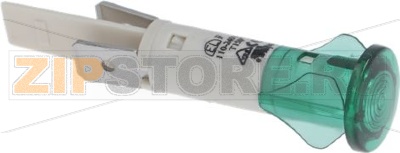 INDICATOR LIGHT GREEN 110/240V 