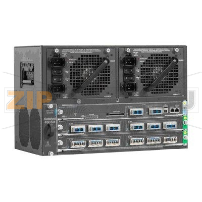 Коммутатор 48xGE, 2xX2, LAN Base Cisco WS-C4503E-S7L+48V+ 