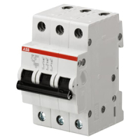 Выключатель автоматический трехполюсный, SH203 C 13 ABB 2CDS213001R0134