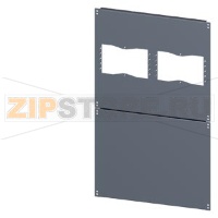 SIVACON, base, with cutouts for flanges, IPXX, T: 1000 mm, W: 600 mm, zinc-plated Siemens 8MF1060-2UB52-0