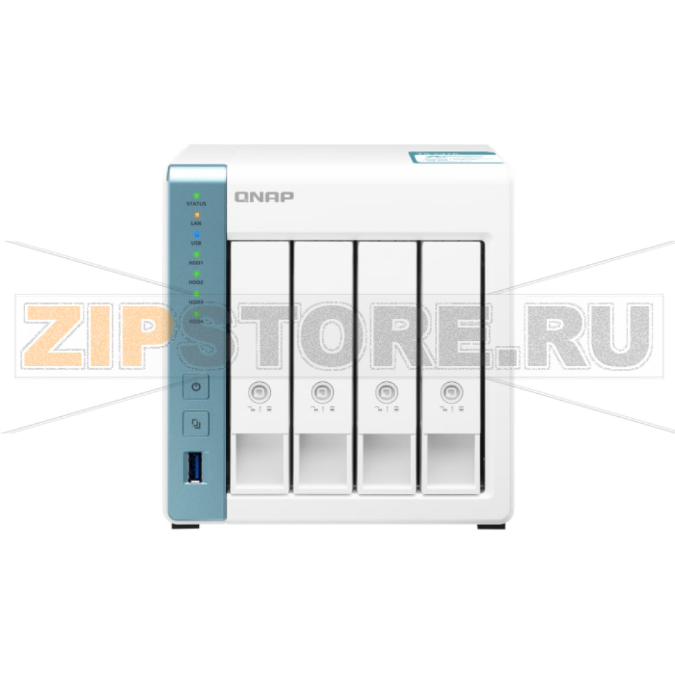 Накопитель сетевой QNAP TS-431K 