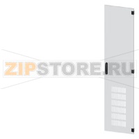 SIVACON, door, on the right, ventilated, IP20, H: 2000 mm, W: 450 mm, RAL 7035, Protection class 1 Siemens 8MF1070-2UT14-1BA2