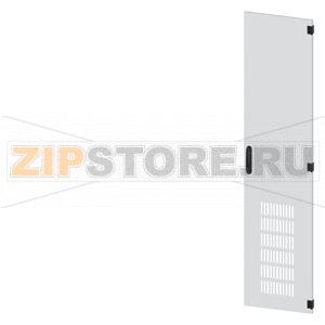 SIVACON, door, on the right, ventilated, IP20, H: 2000 mm, W: 450 mm, RAL 7035, Protection class 1 Siemens 8MF1070-2UT14-1BA2 